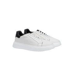 Sneakers Uomo 4US  Larry- Bianco/Nero