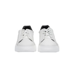 Sneakers Uomo 4US  Larry- Bianco/Nero