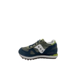 SAUCONY SK266352 GREEN/NAVY-SNEAKERS BAMBINO