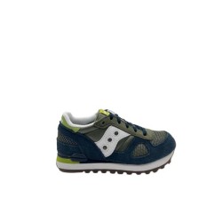 SAUCONY SK266352 GREEN/NAVY-SNEAKERS BAMBINO