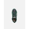 GEOX J.WEEMBLE GREEN/BLACK SNEAKERS BAMBINO