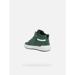 GEOX J.WEEMBLE GREEN/BLACK SNEAKERS BAMBINO