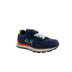 SUN68 Z42302 NAVY BLU SNEAKERS BAMBINO