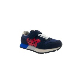 SUN68 Z42313 NAVY BLU SNEAKERS BAMBINO