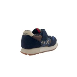 SUN68 Z42314 MARRONE/NAVY SNEAKERS BAMBINO