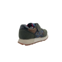 Sneakers bambino SUN68 Z42314 - verde militare