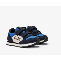 SUN68 Z43307 NAVY BLU SNEAKERS BAMBINO