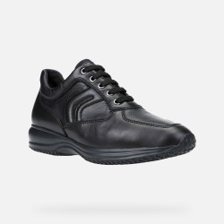 GEOX-HAPPY H-39-NAPPA BLACK-SNEAK-U