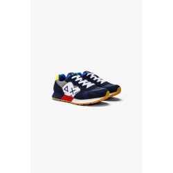 SUN68 Z33312 NAVY/GRIGIO SNEAKERS BAMBINO