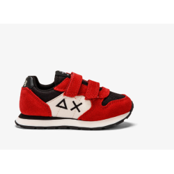 SUN68 Z43307 ROSSO SNEAKERS BAMBINO