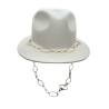 R.CAMERINO 040292 WHITE CAPPELLO DONNA