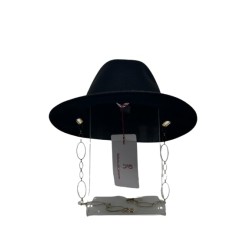 R.CAMERINO 040292 NERO CAPPELLO DONNA