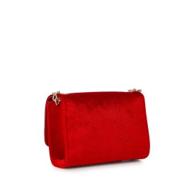 VALENTINO DIVINA GIFT VELLUTO ROSSO TRACOLLA DONNA