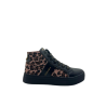 CAFENOIR C2280 BLACK/LEOPARDO POLACCHINO DONNA