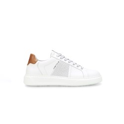 Sneakers Uomo Ambitious 12862 - White/Cognac