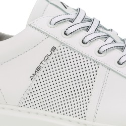 Sneakers Uomo Ambitious 12862 - White/Cognac