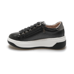 Sneakers Donna Keys K8381 - Black/Canna di fucile 