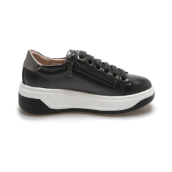 Sneakers Donna Keys K8381 - Black/Canna di fucile 