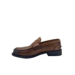 Mocassino Uomo Exton 102 - Vitello Camel