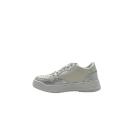 Sneakers Bambina 4US 42731 - Silver/White