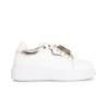 Sneakers Donna Cafenoir 1013 - Bianco/Pesca