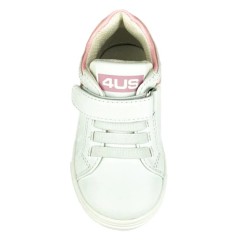 Sneakers Bambina 4US 42851 - White/Pink