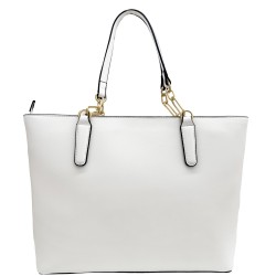 Borsa Donna Shopper Valentino Princesa 06 - Bianco