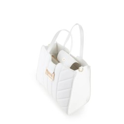 Borsa Donna Valentino Shopper Oaxaca 01 - Bianco