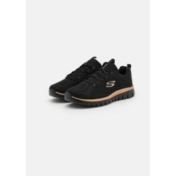 SKECHERS-12615-41-BLK/GLD-SNEAK-DON