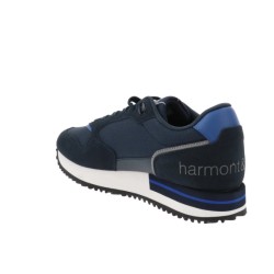 Sneakers Uomo Harmont & Blaine 6040 - Camoscio Blu