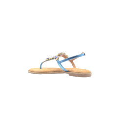 Sandalo Donna Keys K7950 - Celeste