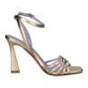 Sandalo Donna Albano 5038 - Metal Platino