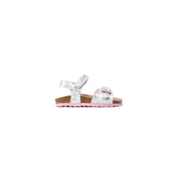 Sandalo Bambina Geox Chalki - White/Silver  