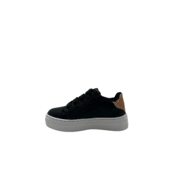 4US Sneaker Bimba 43000 - Black/Pesca