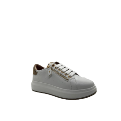 Keys K8611 White Sneakers Donna