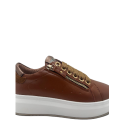 Sneakers Donna Keys K9803 Cuoio