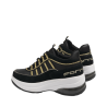 Sneakers Donna Fornarina Up Black/Gold