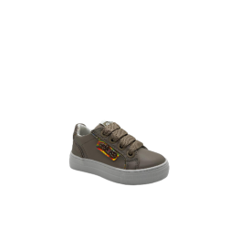 Sneakers Bambina 4US 43003 Beige