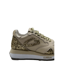 Sneakers Donna Guardiani 4350 Glitter Gold