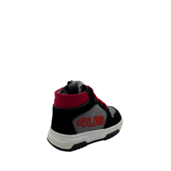 Sneakers Bambino 4US 43160 Black/Grey 