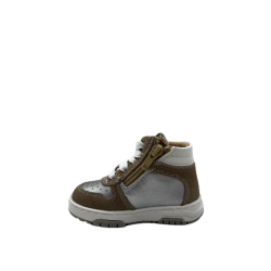 Sneakers Bambina 4US 43160 Beige/Silver 