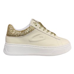 Sneakers Donna Guardiani 4002 Glitter Gold