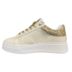 Sneakers Donna Guardiani 4002 Glitter Gold