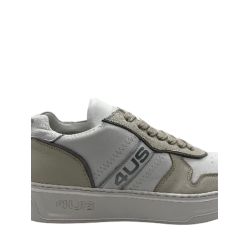 Sneakers Uomo 4US Linus 101 - Latte/Bianco