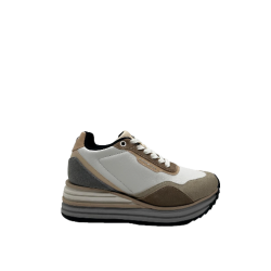 Sneakers Donna Apepazza Linda - Bianco/Beige