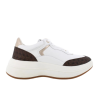 Sneakers Donna Geox Spherica Ecub - Bianco/Marrone