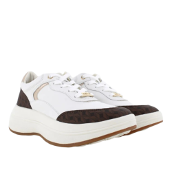 Sneakers Donna Geox Spherica Ecub - Bianco/Marrone