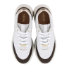 Sneakers Donna Geox Spherica Ecub - Bianco/Marrone