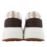 Sneakers Donna Geox Spherica Ecub - Bianco/Marrone