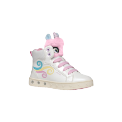 Sneakers Bambina Geox Skylin - Bianca